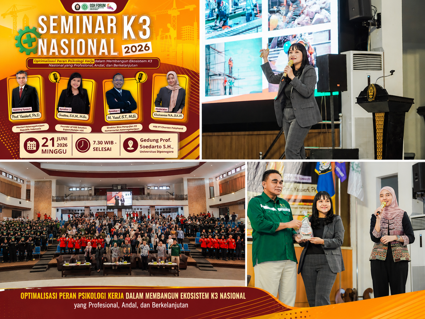 Empowering Students alongside Minister of Manpower of the Republic of Indonesia