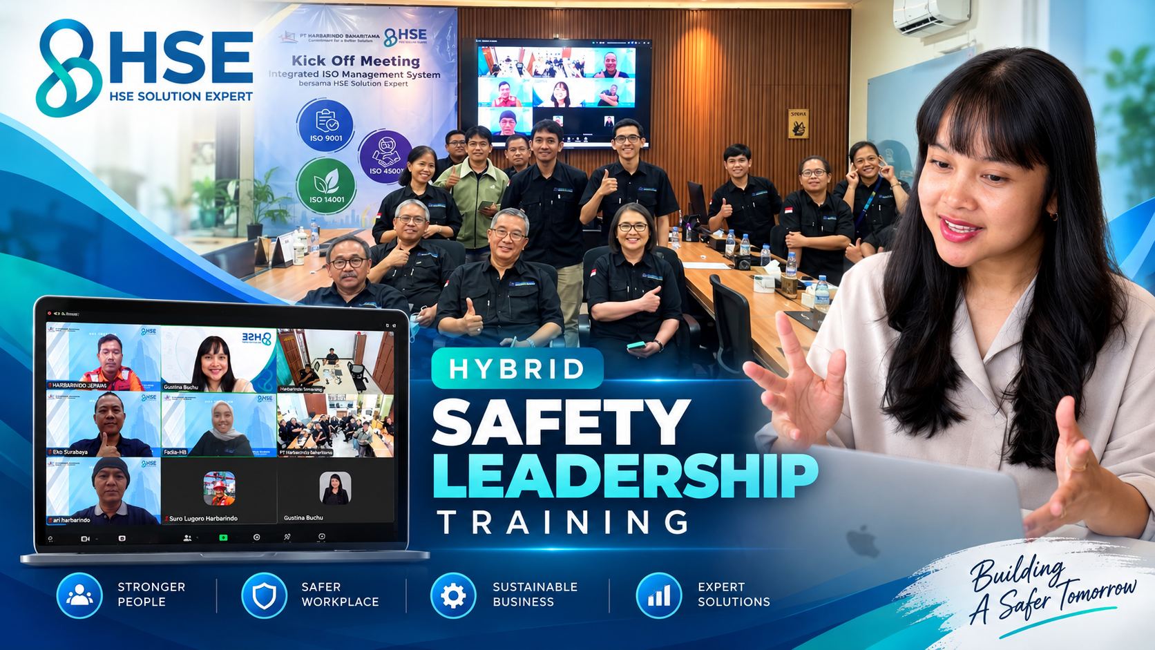 Hybrid Safety Leadership Training at Harbarindo Baharitama